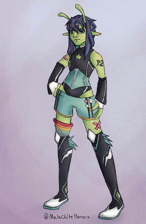 (Art Trade) Alien Character